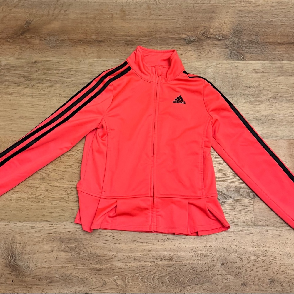 Girls size 6 adidas track jacket